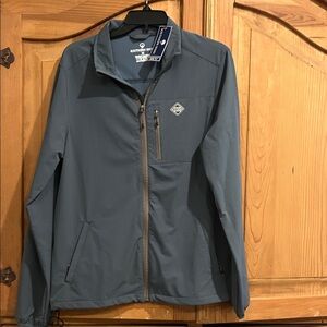 The Southern Shirt Company Gray Windbreaker - medium NWT
